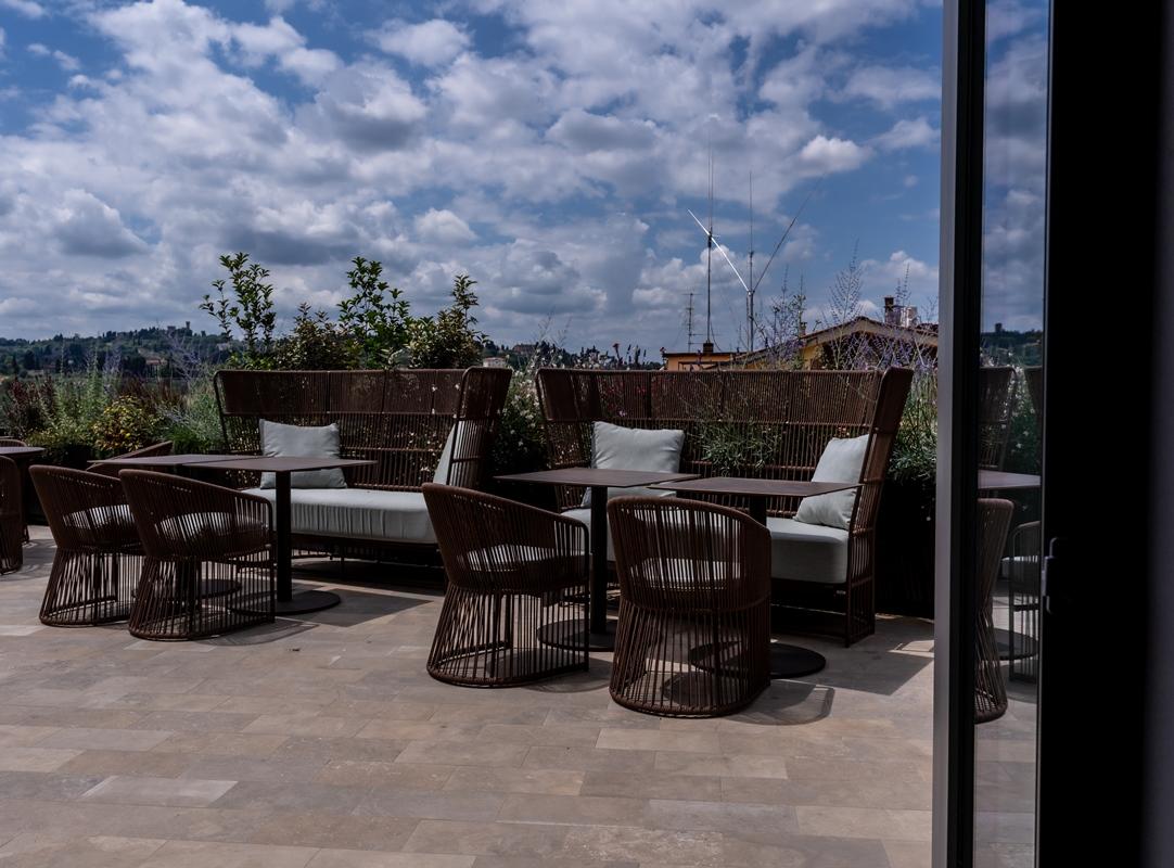 Columbus Urban Resort Флоренция Экстерьер фото Rooftop terrace